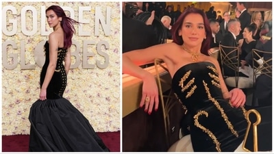 Dua Lipa was among the best dressed at the Golden Globe Awards. Dua Lipa was among the best dressed at the Golden Globe Awards.