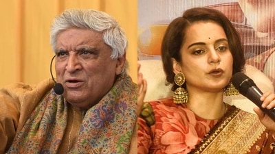 Javed Akhtar and Kangana Ranaut. (File) Javed Akhtar and Kangana Ranaut. (File)