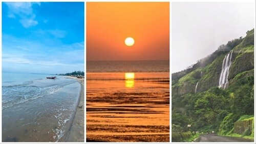 Places to travel from Mumbai. (Unsplash/Pinterest) Places to travel from Mumbai. (Unsplash/Pinterest)