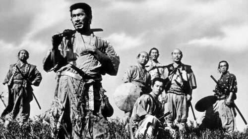 Directed by iconic Japanese filmmaker Akira Kurosawa, this movie narrates the story of a village in the mountains, which is robbed every year of its wheat crop harvest by a group of plundering bandits who hide out in a fortress. Directed by iconic Japanese filmmaker Akira Kurosawa, this movie narrates the story of a village in the mountains, which is robbed every year of its wheat crop harvest by a group of plundering bandits who hide out in a fortress.
