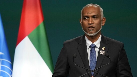 Maldives President Mohamed Muizzu (AP)