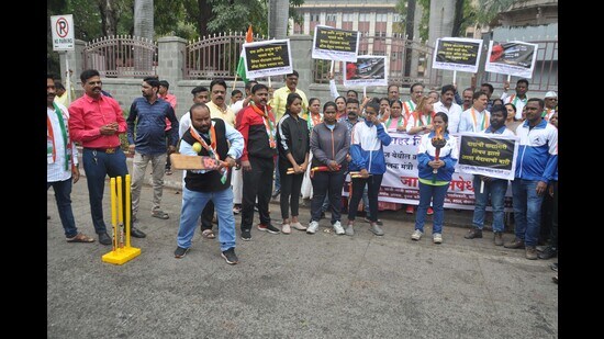 PMC has invited suggestions and objections for deleting the playground’s reservation. (RAVINDRA JOSHI/ HT PHOTO)