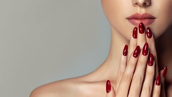 Cherry red nails are trending this season(Photo: Shutterstock)
