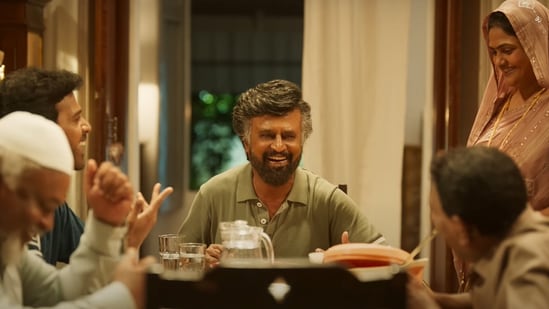Rajinikanth in a still from Lal Salaam.