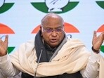 Congress chief Mallikarjun Kharge (HT file) Congress chief Mallikarjun Kharge (HT file)