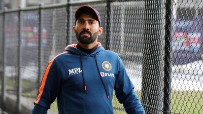 Dinesh Karthik during a practice session at T20 World Cup 2022 (ANI ) Dinesh Karthik during a practice session at T20 World Cup 2022 (ANI )