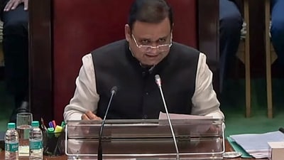 Maharashtra Assembly Speaker Rahul Narwekar pronounces the verdict in Shiv Sena MLAs' disqualification, in Mumbai on Wednesday. (ANI Photo) Maharashtra Assembly Speaker Rahul Narwekar pronounces the verdict in Shiv Sena MLAs' disqualification, in Mumbai on Wednesday. (ANI Photo)