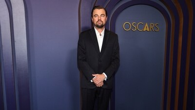 Actor Leonardo DiCaprio attends the 14th Governors Awards in Los Angeles. He's been in news for starring in Martin Scorsese’s new film, Killers of the Flower Moon, which has received widespread acclaim from critics. (REUTERS)