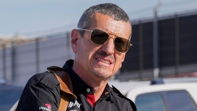 Guenther Steiner arrives before the sprint shootout ahead of the Formula One U.S. Grand Prix auto race at Circuit of the Americas (AP) Guenther Steiner arrives before the sprint shootout ahead of the Formula One U.S. Grand Prix auto race at Circuit of the Americas (AP)