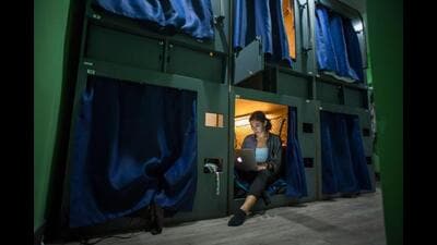 For Representation Only: Kay Wilson poses in her pod in the UP (st)ART house in Los Angeles, California, on October 24, 2019. (AFP) For Representation Only: Kay Wilson poses in her pod in the UP (st)ART house in Los Angeles, California, on October 24, 2019. (AFP)