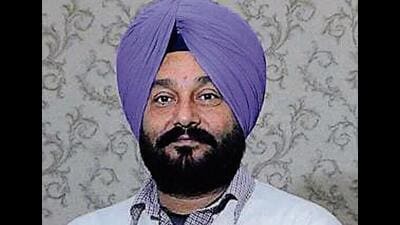 Former Congress minister Gurpreet Singh Kangar.