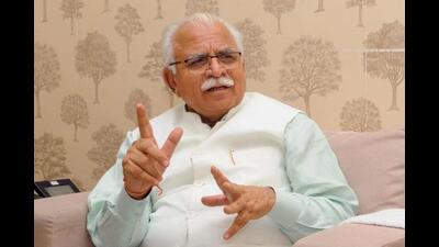 Haryana chief minister Manohar Lal Khattar (File)