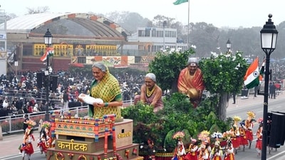 Karnataka’s tableau during the Republic Day celebrations last year. (HT) Karnataka’s tableau during the Republic Day celebrations last year. (HT)
