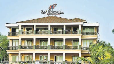 Murud, India - March 26, 2022: Sai Resort, alleged by Kirit Somaiya that the resort is owned by the State Transport Minister and Shiv Sena leader Anil Parab, who has denied any connection to the said resort and threatened to move court against the BJP leader for maligning his image, in Murud, India, on Saturday, March 26, 2022. ((Photo by Anil Phalke/HT Photo) (Hindustan Times) Murud, India - March 26, 2022: Sai Resort, alleged by Kirit Somaiya that the resort is owned by the State Transport Minister and Shiv Sena leader Anil Parab, who has denied any connection to the said resort and threatened to move court against the BJP leader for maligning his image, in Murud, India, on Saturday, March 26, 2022. ((Photo by Anil Phalke/HT Photo) (Hindustan Times)
