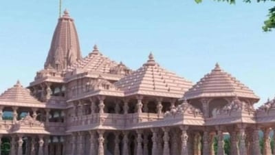 Representative image of the Ram Mandir being constructed in Ayodhya, Uttar Pradesh (File Photo) (File Photo) Representative image of the Ram Mandir being constructed in Ayodhya, Uttar Pradesh (File Photo) (File Photo)