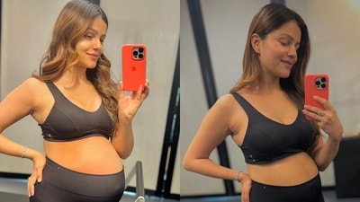 Rubina Dilaik shares her postpartum workout routine and reveals her achievements.