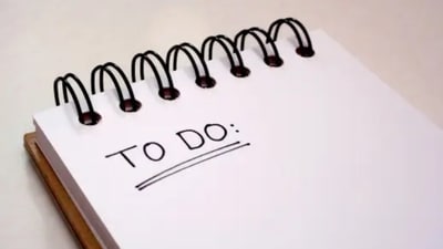 Setting up visual systems such as a to-do list can help in understanding the tasks that we need to do in the morning. (Unsplash) Setting up visual systems such as a to-do list can help in understanding the tasks that we need to do in the morning. (Unsplash)