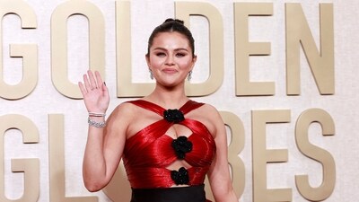 Selena Gomez at the 81st annual Golden Globe Awards at The Beverly Hilton hotel in Beverly Hills, California, on January 7, 2024. (Photo by Michael TRAN / AFP) (AFP) Selena Gomez at the 81st annual Golden Globe Awards at The Beverly Hilton hotel in Beverly Hills, California, on January 7, 2024. (Photo by Michael TRAN / AFP) (AFP)