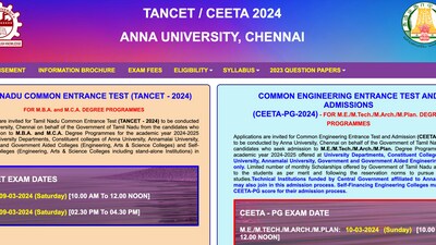 TANCET 2024 registration begins today (tancet.annauniv.edu, screenshot) TANCET 2024 registration begins today (tancet.annauniv.edu, screenshot)