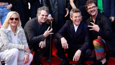 Actor Pedro Pascal also paid tribute to Willem Dafoe at the ceremony and called him "the greatest American actor of our lifetime," as per CNN. Some of his most acclaimed roles include playing Jesus Christ in The Last Temptation of Christ (1988) and FBI agent Alan Ward in Mississippi Burning (1988). (AFP) Actor Pedro Pascal also paid tribute to Willem Dafoe at the ceremony and called him "the greatest American actor of our lifetime," as per CNN. Some of his most acclaimed roles include playing Jesus Christ in The Last Temptation of Christ (1988) and FBI agent Alan Ward in Mississippi Burning (1988). (AFP)