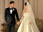 Sanam Puri and Zuchobeni Tungoe at their wedding 