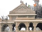 The seven-day consecration ceremony at the Ram Temple will begin on January 16. (AFP)