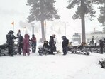 An avalanche struck the Lake Tahoe region on Wednesday morning An avalanche struck the Lake Tahoe region on Wednesday morning
