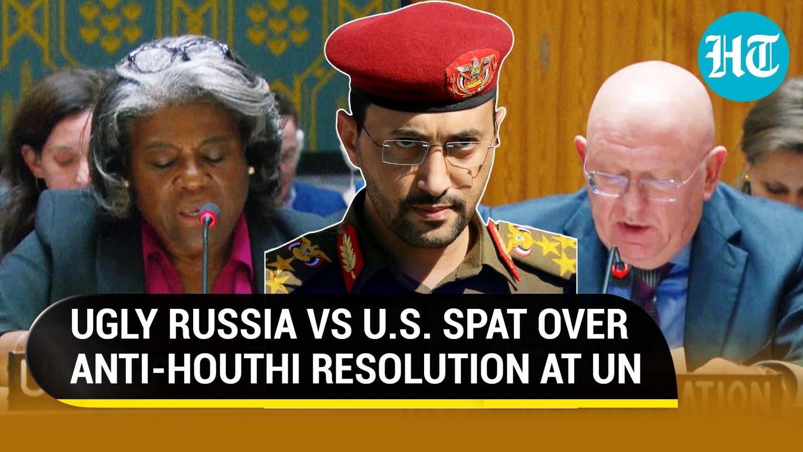 Big Russia Vs U.S. Fight At UNSC Over Anti-Houthi Resolution ...