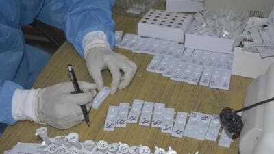 Following confusion over testing of ILI and SARI patients using RAT kits for Covid, PMC will ask private practitioners to refer such cases patients to civic swab centres, said officials. ((PIC FOR REPRESENTATION)) Following confusion over testing of ILI and SARI patients using RAT kits for Covid, PMC will ask private practitioners to refer such cases patients to civic swab centres, said officials. ((PIC FOR REPRESENTATION))