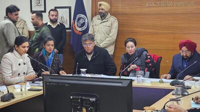 MPS reviewed the progress during the District Development Coordination and Monitoring Committee meeting in Mohali. (HT File)