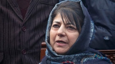 Peoples Democratic Party (PDP) president Mehbooba Mufti. (AP) Peoples Democratic Party (PDP) president Mehbooba Mufti. (AP)