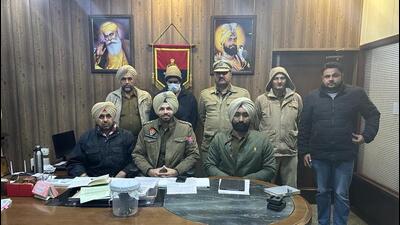 Police on Wednesday arrested the 30-year-old Tarn Taran resident wanted in seven criminal cases. (HT File) Police on Wednesday arrested the 30-year-old Tarn Taran resident wanted in seven criminal cases. (HT File)