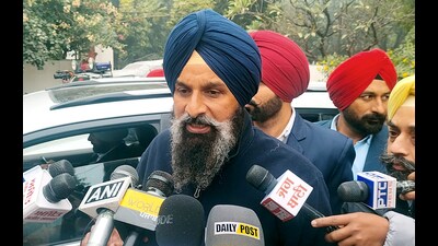Shiromani Akali Dal (SAD) leader Bikram Singh Majithia. (ANI File)