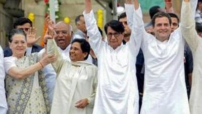 There may be trouble if the Congress insists on including SP’s arch-rival BSP (PTI/File) There may be trouble if the Congress insists on including SP’s arch-rival BSP (PTI/File)