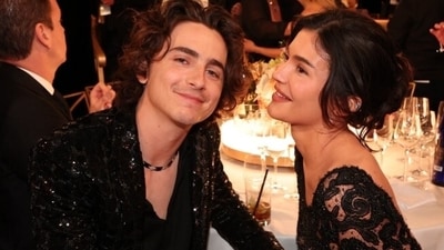 Kylie Jenner and Timothée Chalamet at the Golden Globe Awards 2024 (Instagram) Kylie Jenner and Timothée Chalamet at the Golden Globe Awards 2024 (Instagram)