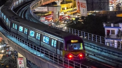 Bengaluru's Namma Metro records two crore footfalls in December 2023. Details (PTI File) Bengaluru's Namma Metro records two crore footfalls in December 2023. Details (PTI File)