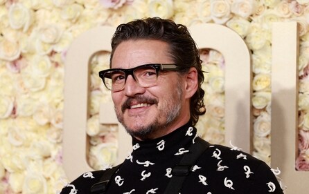 Chilean-US actor Pedro Pascal at the 81st annual Golden Globe Awards on January 7, 2024. (AFP) Chilean-US actor Pedro Pascal at the 81st annual Golden Globe Awards on January 7, 2024. (AFP)
