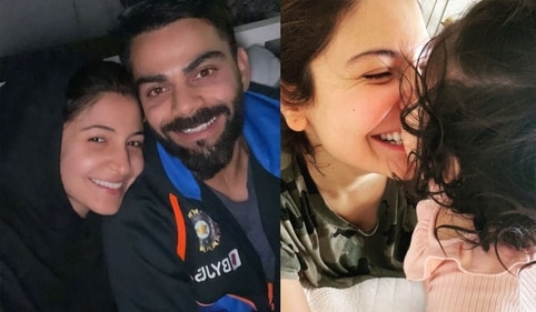 Anushka Sharma and Virat Kohli welcomed Vamika in 2021. Anushka Sharma and Virat Kohli welcomed Vamika in 2021.