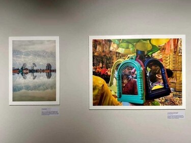 Photographs by 55 artists are displayed at this exhibition, which is a culmination of a competition hosted by a mobile photography community, CellNama. (Photo: Ravi Dhingra) Photographs by 55 artists are displayed at this exhibition, which is a culmination of a competition hosted by a mobile photography community, CellNama. (Photo: Ravi Dhingra)