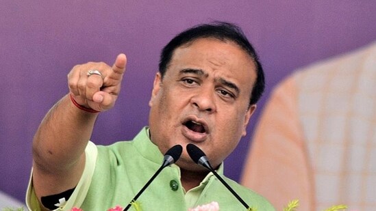 Assam chief minister Himanta Biswa Sarma