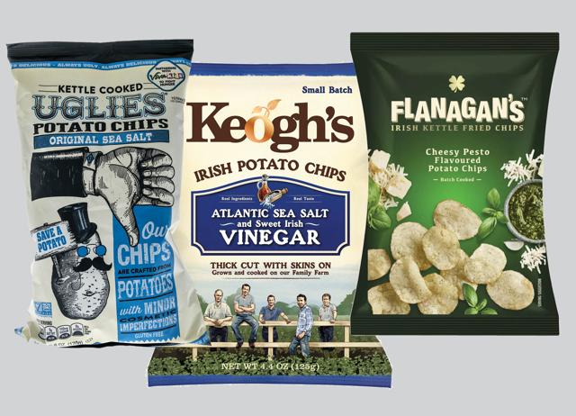 Irish kettle chips are the best in the world. Irish kettle chips are the best in the world.