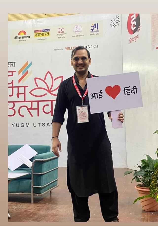 Actor-writer Paritosh Tripathi Actor-writer Paritosh Tripathi