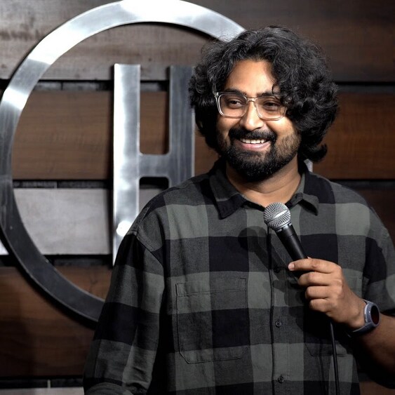 Stand-up comedian Ravi Gupta ]prides himself on his relatable and local humour.