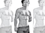 Actor Jeremy Allen White in the new Calvin Klein ad.