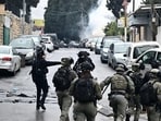 Israeli security forces patrol the streets of Jerusalem's Old City