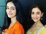 Ananya Panday spoke about her equation with Alia Bhatt and Tara Sutaria.