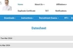 Check HPBOSE Class 10th and 12th date sheet on official website