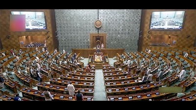 A record 146 opposition MPs were suspended over a span of six days during winter session. (ANI) A record 146 opposition MPs were suspended over a span of six days during winter session. (ANI)
