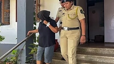 Suchana Seth on Friday was taken to the Goa apartment where she allegedly killed her 4-year-old son. Suchana Seth on Friday was taken to the Goa apartment where she allegedly killed her 4-year-old son.