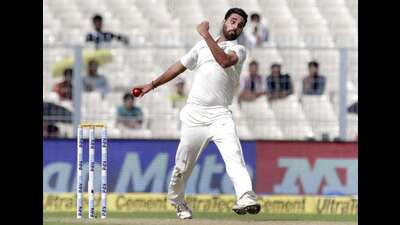 Bhuvanesh Kumar took 5/25 against Bengal on Friday. (HT File Photo) Bhuvanesh Kumar took 5/25 against Bengal on Friday. (HT File Photo)